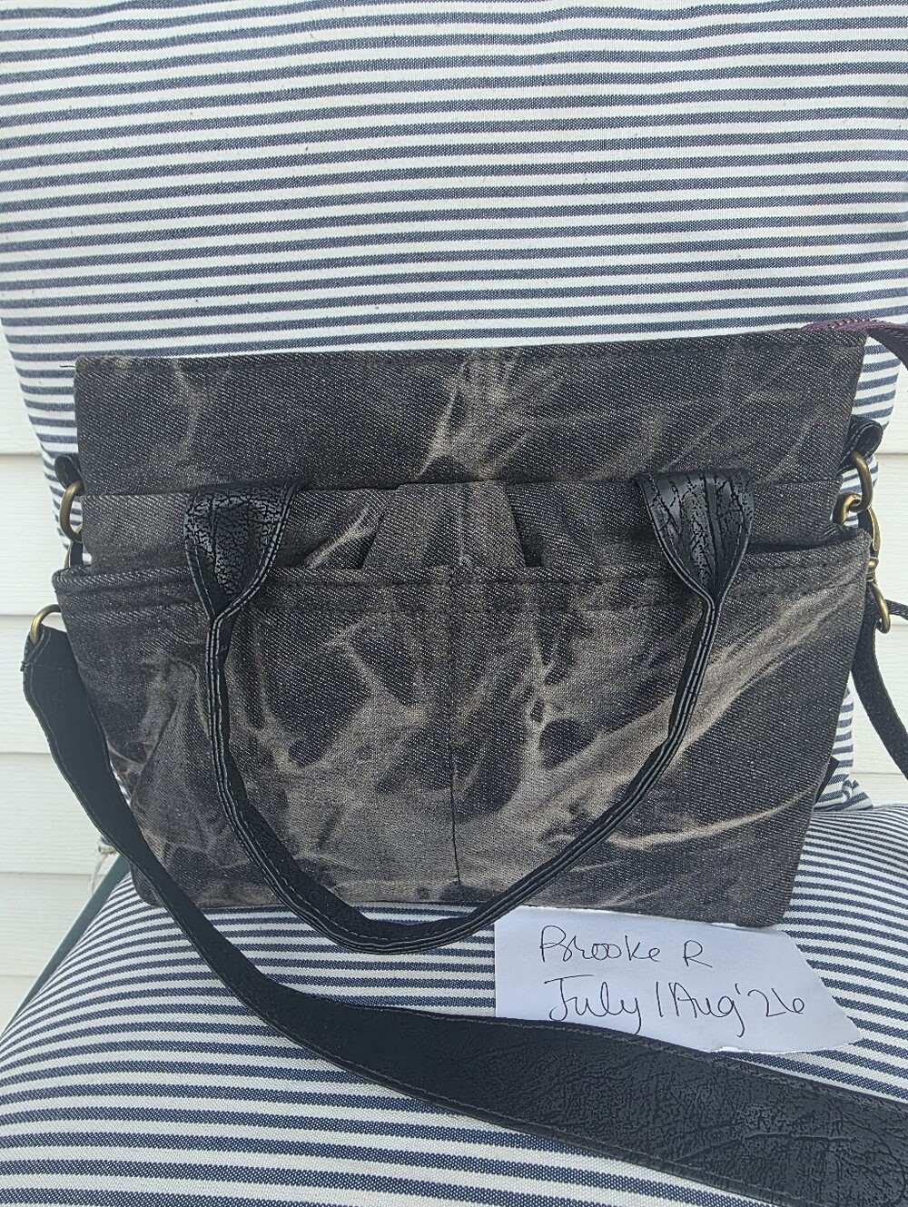 Brand New Rebekah Scott Rebel Denim Sarah Bag